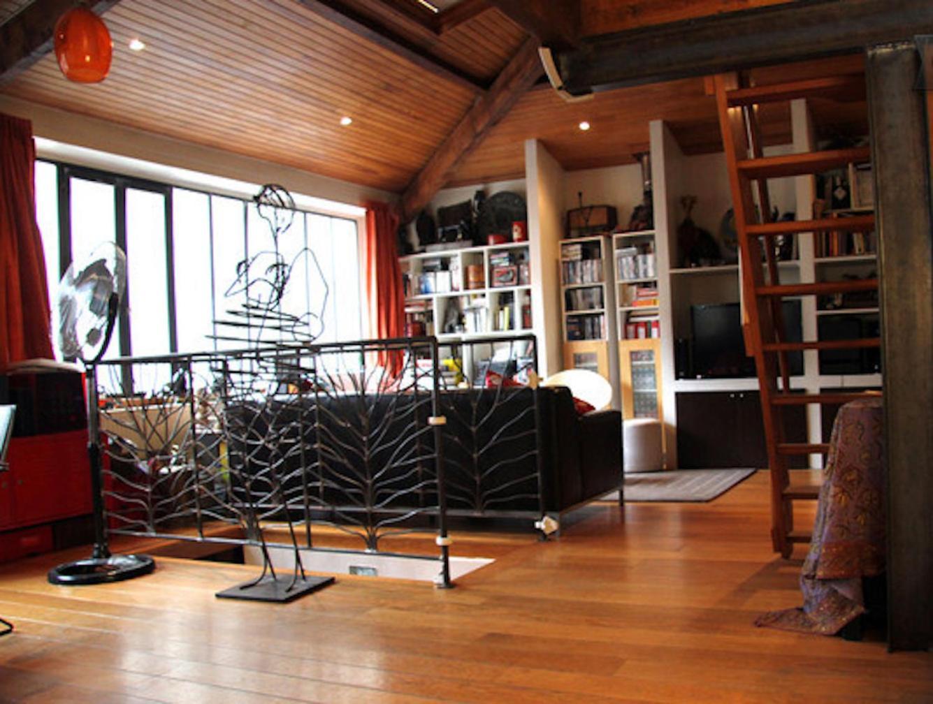 Apartamento Loft Character With A View Of Court París Exterior foto
