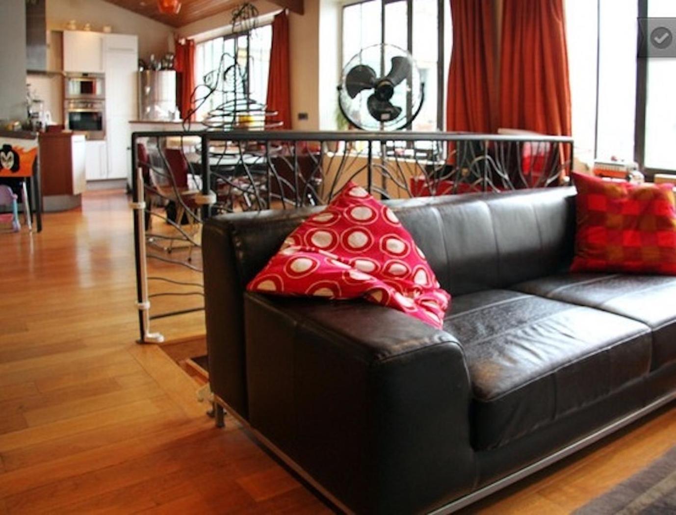 Apartamento Loft Character With A View Of Court París Exterior foto
