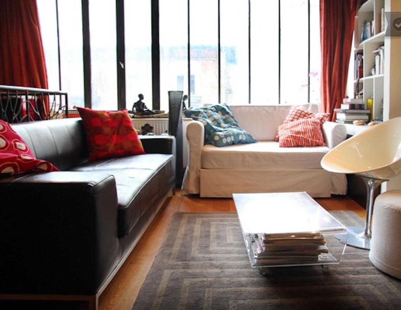 Apartamento Loft Character With A View Of Court París Exterior foto
